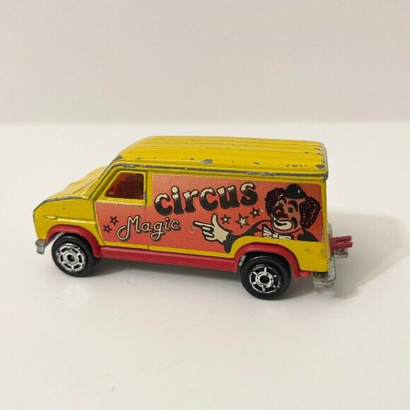 Majorette Fourgon Magic Circus Van Diecast Flaws Missing Doors - Picture 4 of 16